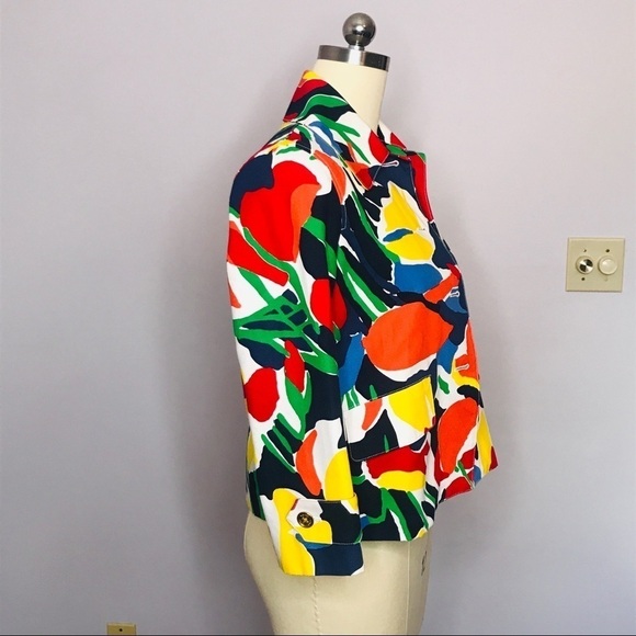 Lauren Ralph Lauren Floral Blazer Jacket - Picture 6 of 9